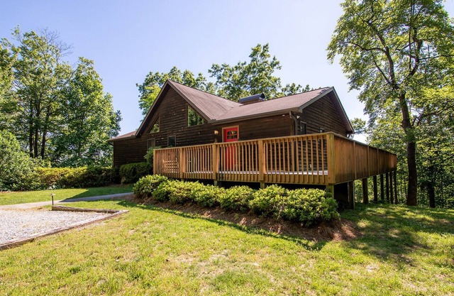 Mountain Home con mucha privacidad y aliento tomando Vistas