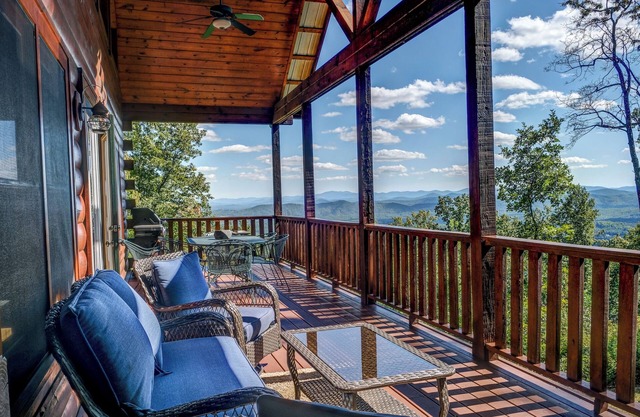 Mountain View Log Cabin