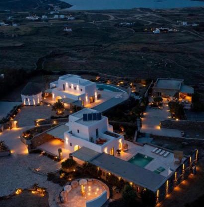 Mykonos AG Villas in Ftelia Beach