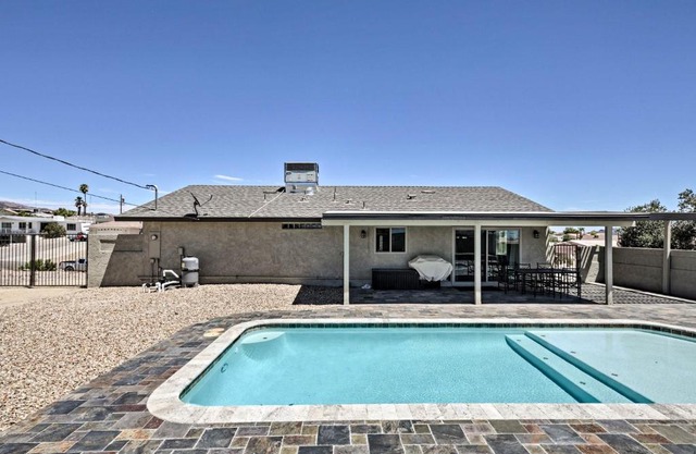 Near Marina Home with Pool and Views in Lake Havasu!