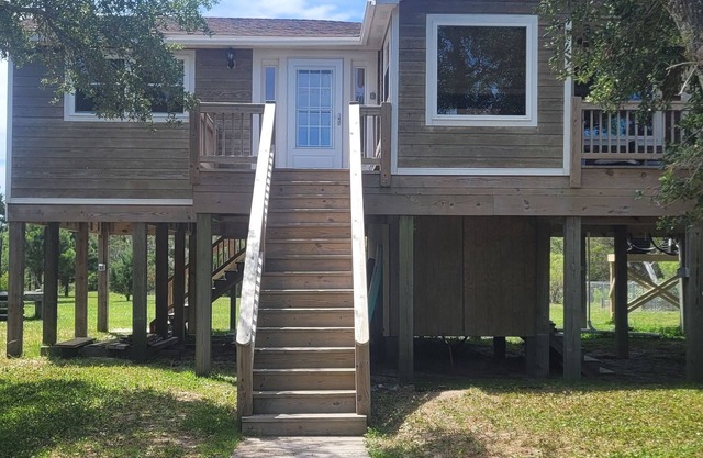 Near the coffee shop!