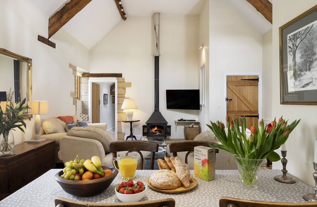 Nellies Barn es una conversión de granero de calidad situada entre los paisajes más impresionantes de los Cotswolds.