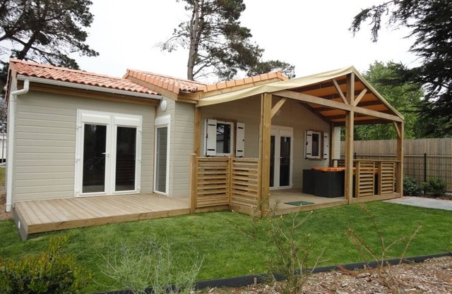 Chalet nuevo con piscina cubierta, cerca del mar, para 6 personas - Saint-Hilaire-de-Riez