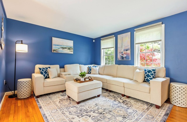 NEW! Cozy Retreat w/ Firepit, Large Yard & Game Room – Pool Table & Foosball!