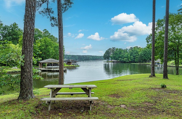 NEW!! Hidden Gem - Lakefront Home with Boat Dock & Private Boat Ramp