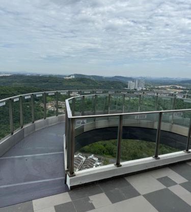 New Mesahill premier residence with rooftop sky walk and sky lounge mountain view