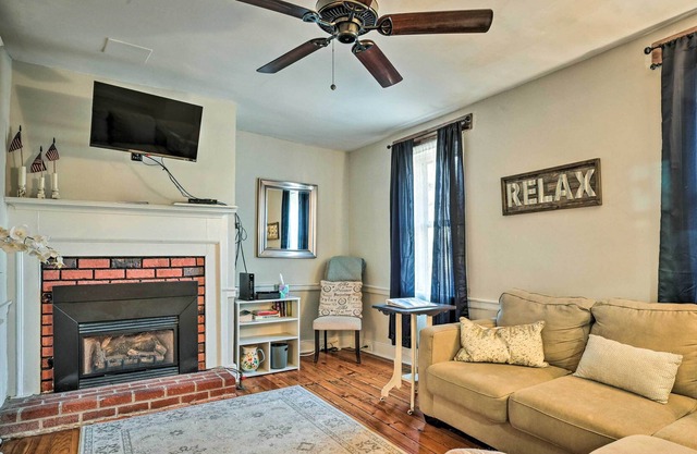 Pet-Friendly Sharpsburg Home - Fenced-In Yard