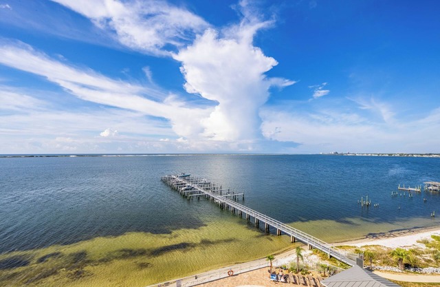 New Waterfront Listing In Beautiful Harbour Pointe! Gulf View, Too!