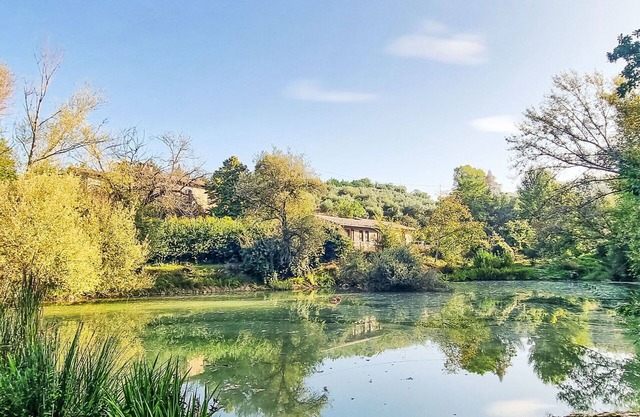 Hermoso apartamento en villa con WIFI, A/C, piscina, TV, terraza y mascotas permitida