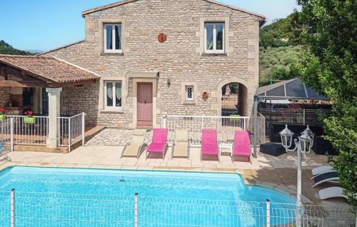 Nice Home In St Ambroix With Wifi