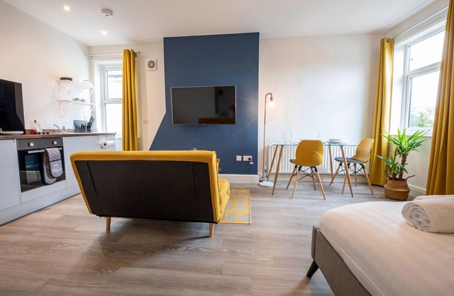 Flat3B Fulwood Heights-Estudio-Ejecutivo-Baño privado