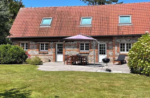 Norman-style farmhouse near the beach