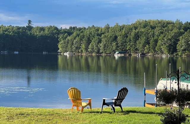 Nostalgic North Two Lake Retreat on a Crystal Clear Lake in Lake Tomahawk, WI