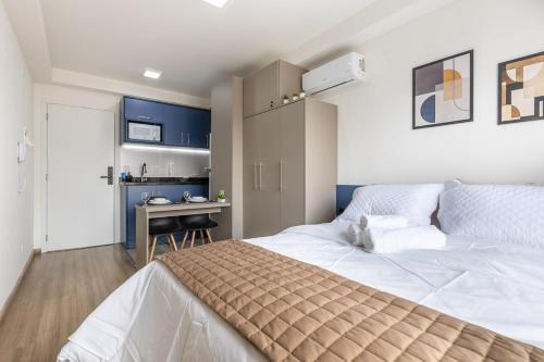 O estiloso no coração da cidade com Piscina e Academia