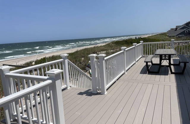 Inicio Oceanfront en la playa privada con vistas panorámicas al mar