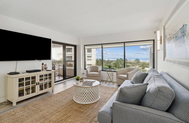 Oceanfront | Private Balcony | 3rd Floor Amelia Surf and Racquet Condo