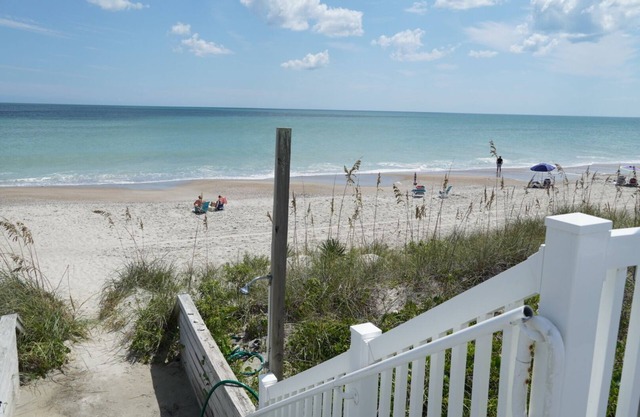 Oceanfront Townhome on semi private residential beach!