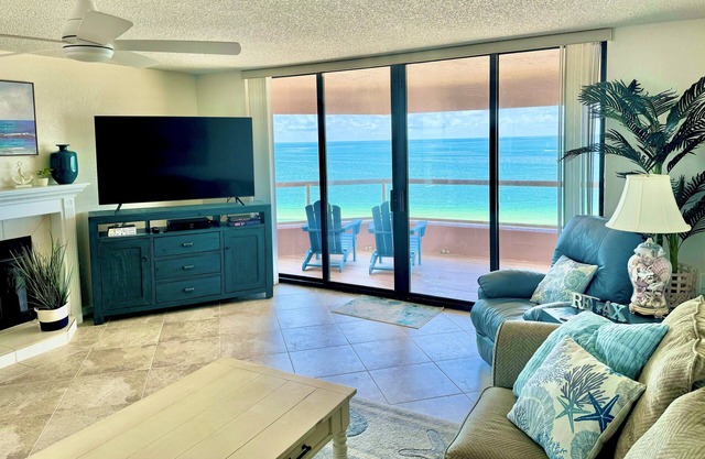 ON BEACH End Unit @ Crescent Beach Club. Amenities Galore w/AMAZING 320° Views!!