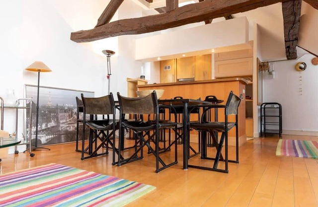 Apartamento clásico de 1 dormitorio cerca del Louvre