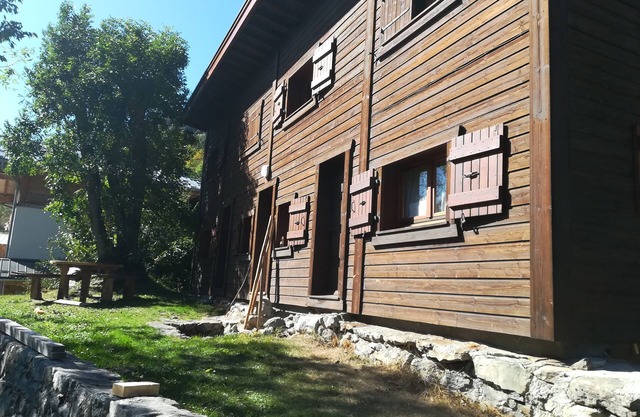 Chalet original con vistas al Mont Blanc