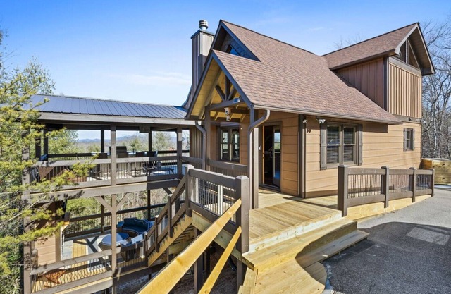 Comodidad moderna en las montañas