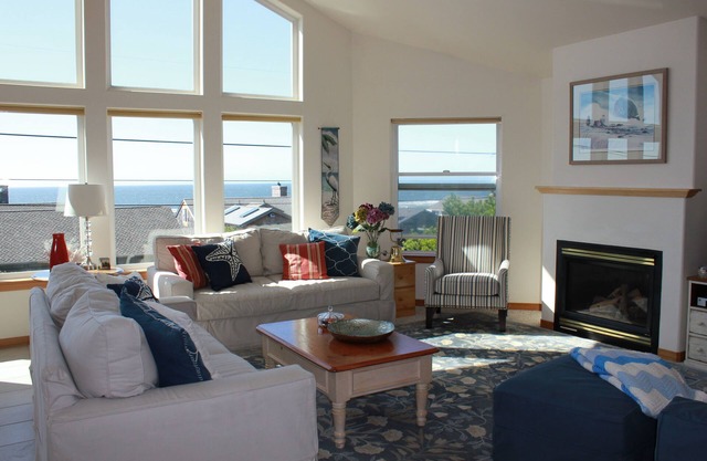 Océano Landing-Vista panorámica del océano / 150 pies de la playa y acceso