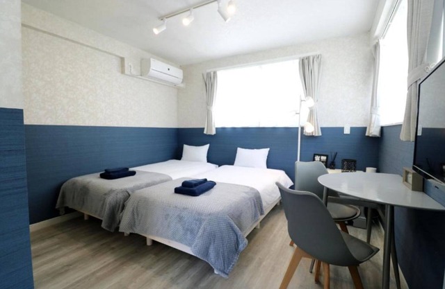 Park Side Mori202 Twin Room / Kunigamigun Okinawa