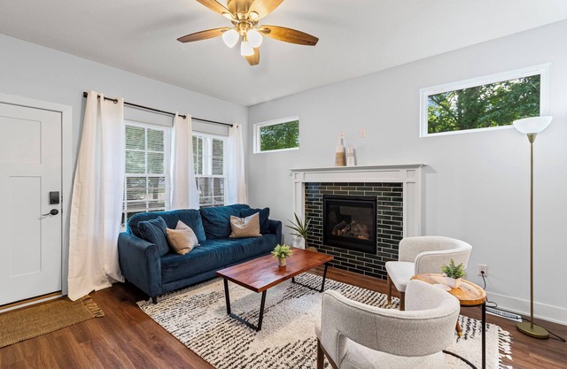 Peaceful 4BR Home w/ Porch, Deck & Wooded Views Perfect for Families and Friends