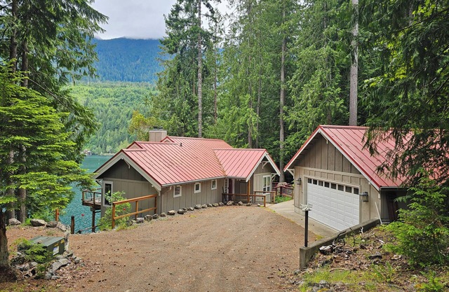 Casa del lago amigable para perros ubicada en los Juegos Olímpicos en el hermoso lago Sutherland