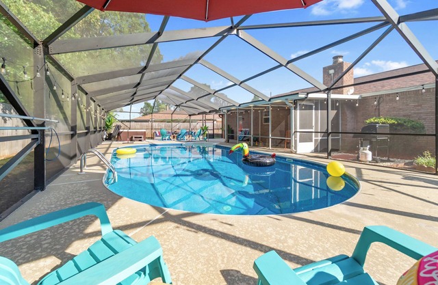 Pensacola Poolside Family Retreat w/ Hot Tub & Game Room