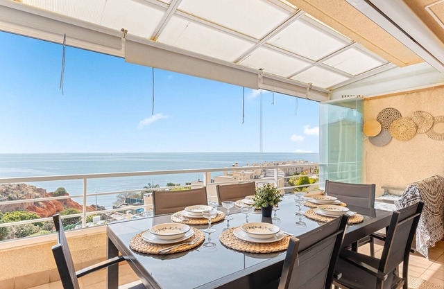 Ático 'Acag 096' con vistas al mar, Wi-Fi y A/C