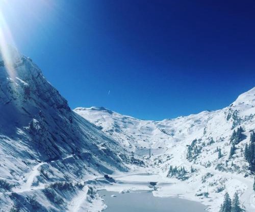 Penthouse Apartment 28m² in Avoriaz right next to 3 ski lifts, lake view