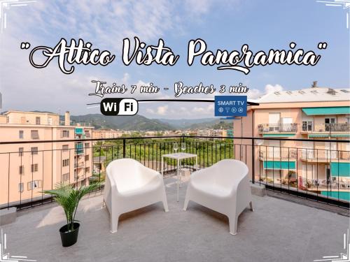 Penthouse panoramic view - Sea 3min - AC - WiFi