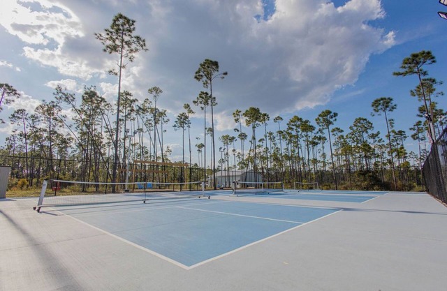 Perfect 2-bedroom tiny house with pickleball courts in Panama City.