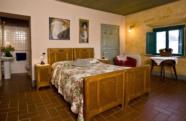 APARTAMENTO ROMÁNTICO "PERGOLA" EN CHIANTI en el centro de TOSCANA