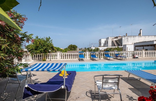 Casa de vacaciones "Casa Papadia - Trilocale Basilico" con piscina y Wi-Fi; mascotas permitidas