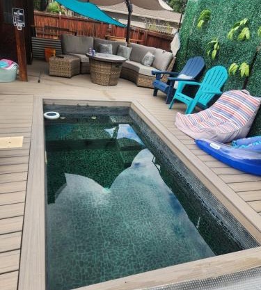 Plunge Pool Haven King bed