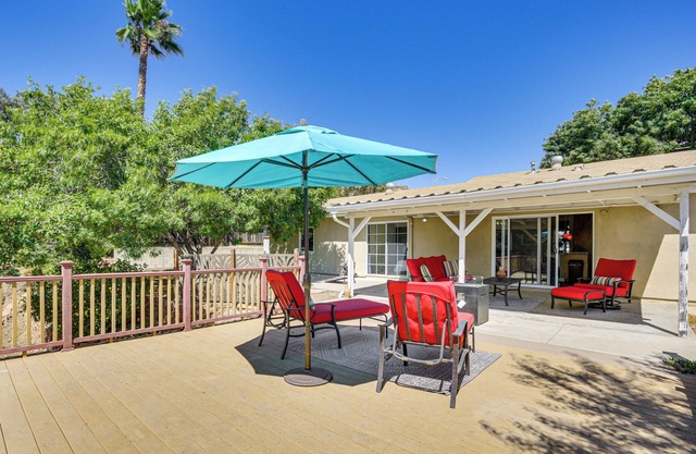 Poway Retreat w/ Stunning Sunset & Mountain Views!