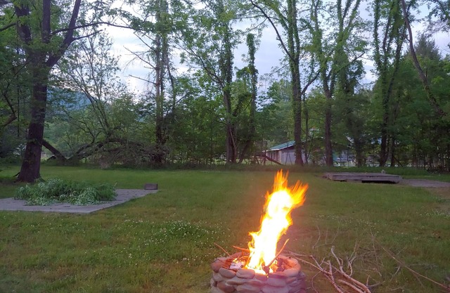 Private RV Camper Site Deep Creek Bryson City NC