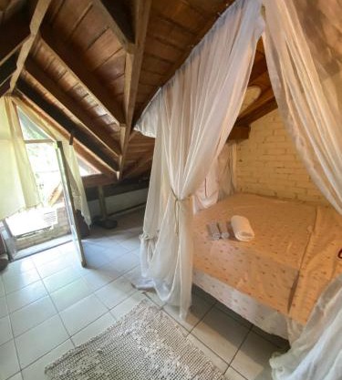 Quarto chalé com lavado