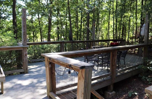 Casa frente al lago, pero mucha diversión en el lago Hartwell.