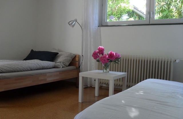 Alquiler de vacaciones para no fumadores para familias con jardín en Freiburg-Gundelfinge