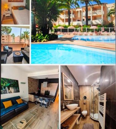 Résidence de Vacances avec Piscine & Transat, à 2 minutes des plages - Bât n2