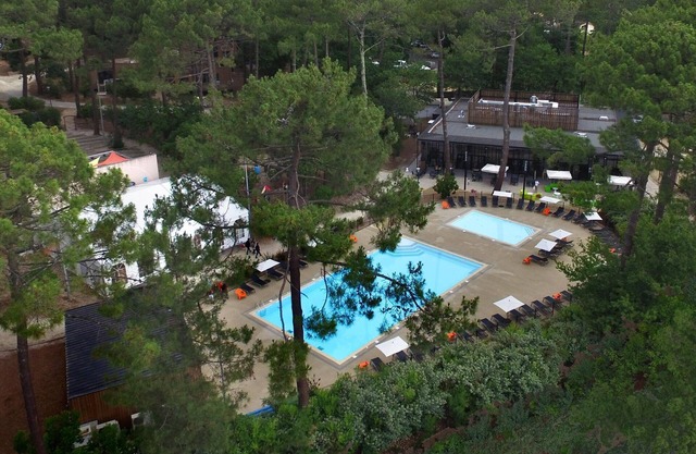 Résidence Lège Cap Ferret - Claouey, Acogedor lodge con terraza-ant. TUI