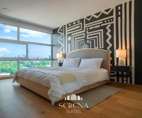 Radiant Rooftop Apartment in Central Condesa with AC & Pool