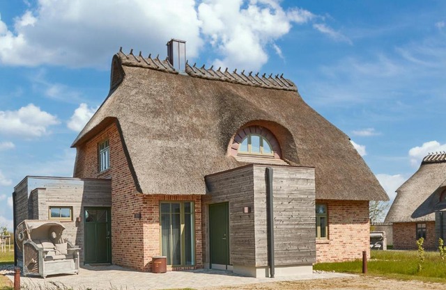 Reetdorf Geltinger Birk Künstlerkate Abendrot