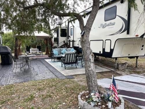 Reflection by Glampers Camp