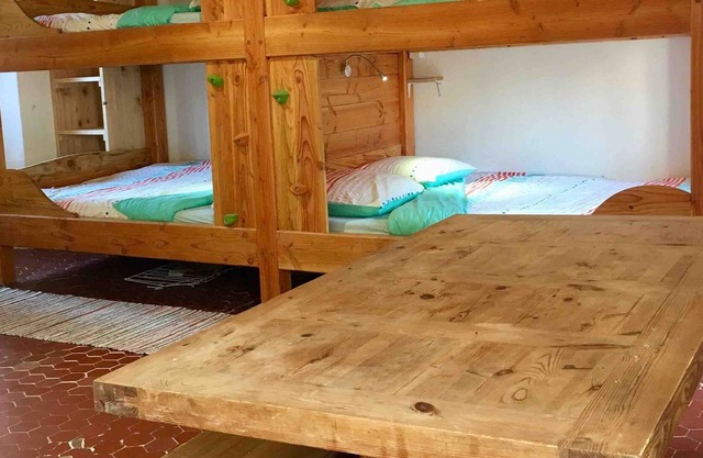 Refuge du Baouroux, confortable estudio para 8 personas.