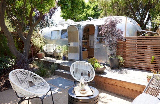Renovated Airstream with Garden