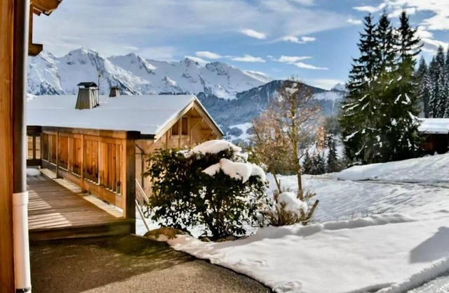 Residence Les Botes Rouges-le Grand Bornand - Les Boots Rouges : Magnificent independent chalet for 8 people, 5 bedrooms